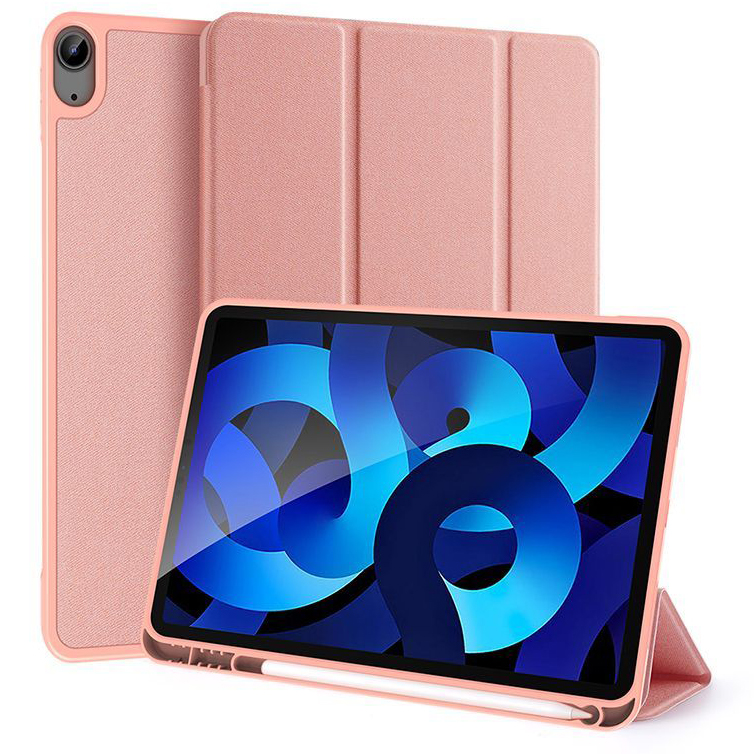 Etui z klapką Dux Ducis Domo do iPad Air 11" 6 gen. 2024 / Air 10.9" 5/4 gen.2022/2020, różowe